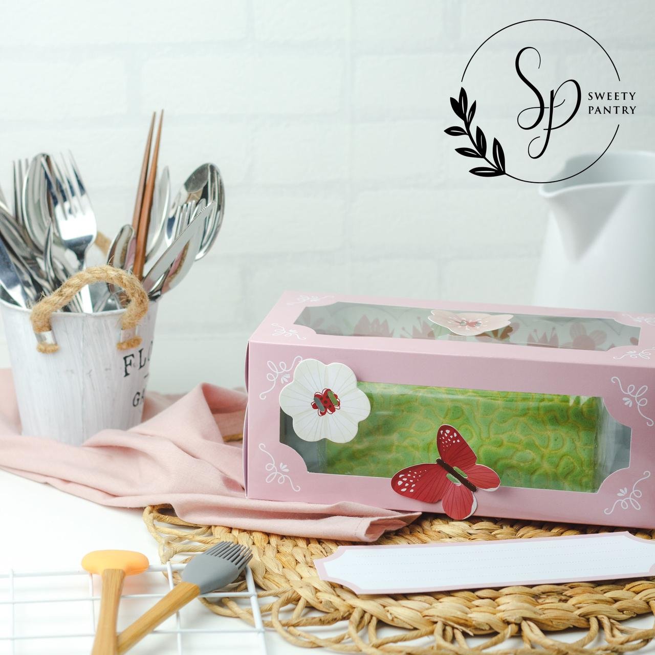 5PCS - RC251210 Pastel - Roll cake box / dus bolu gulung Uk 25x12x10cm - Image 9