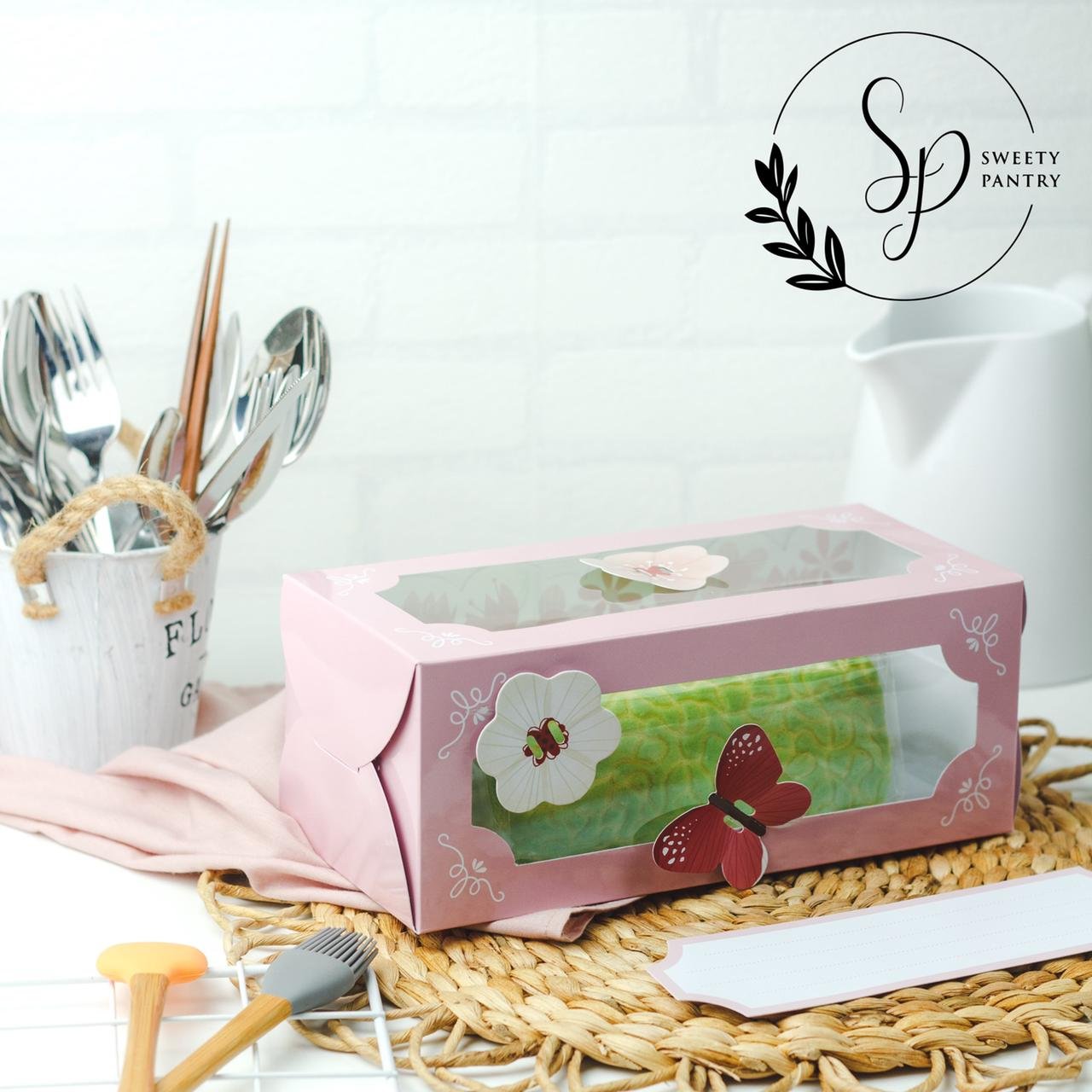 5PCS - RC251210 Pastel - Roll cake box / dus bolu gulung Uk 25x12x10cm - Image 8