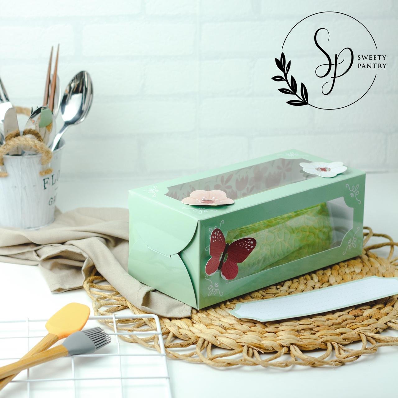 5PCS - RC251210 Pastel - Roll cake box / dus bolu gulung Uk 25x12x10cm - Image 5