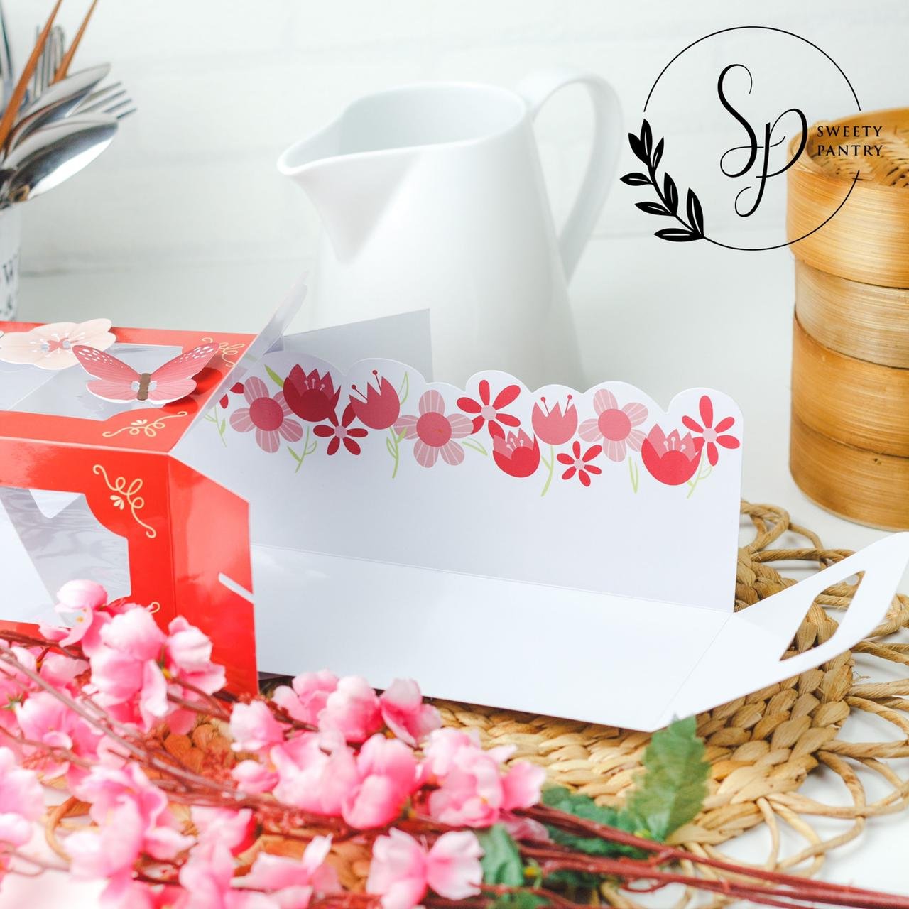5PCS - RC251210 Pastel - Roll cake box / dus bolu gulung Uk 25x12x10cm - Image 4
