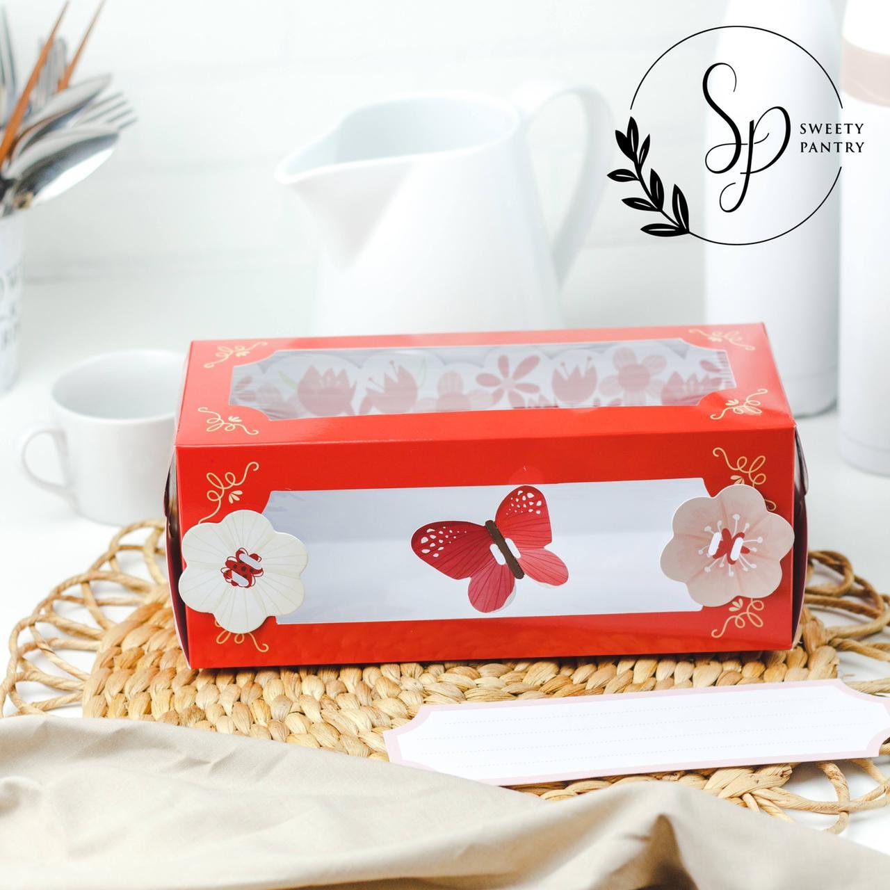 5PCS - RC251210 Pastel - Roll cake box / dus bolu gulung Uk 25x12x10cm - Image 3