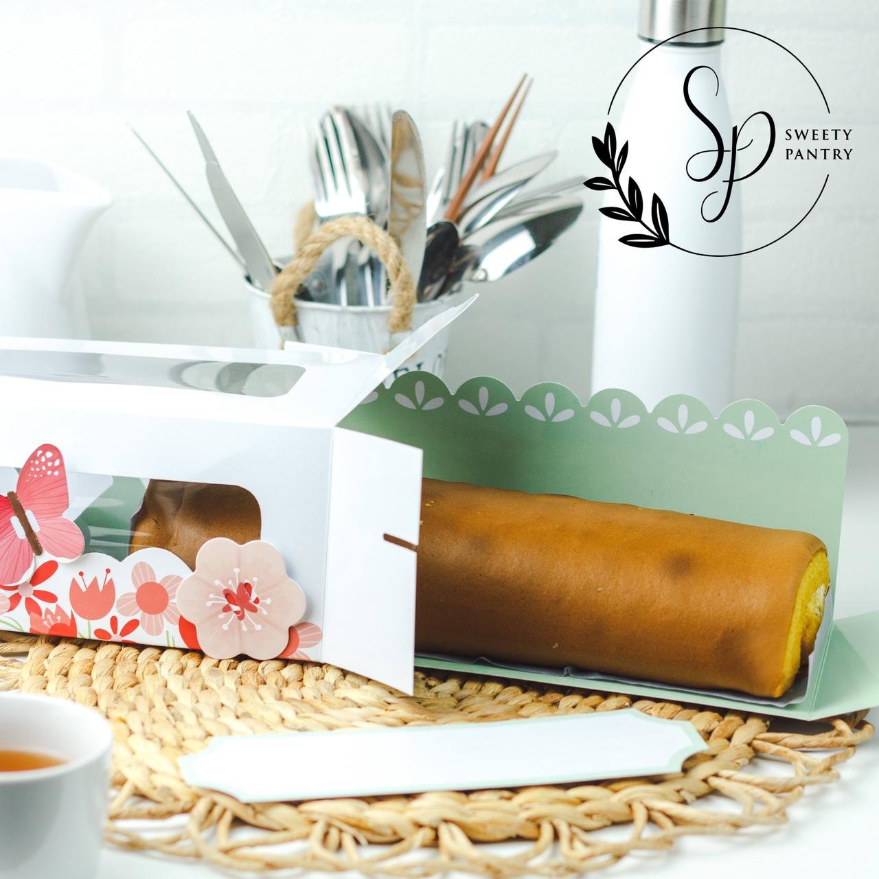 5PCS - RC301210 Pastel - Roll cake box / dus bolu gulung Uk 30x12x10cm - Image 8