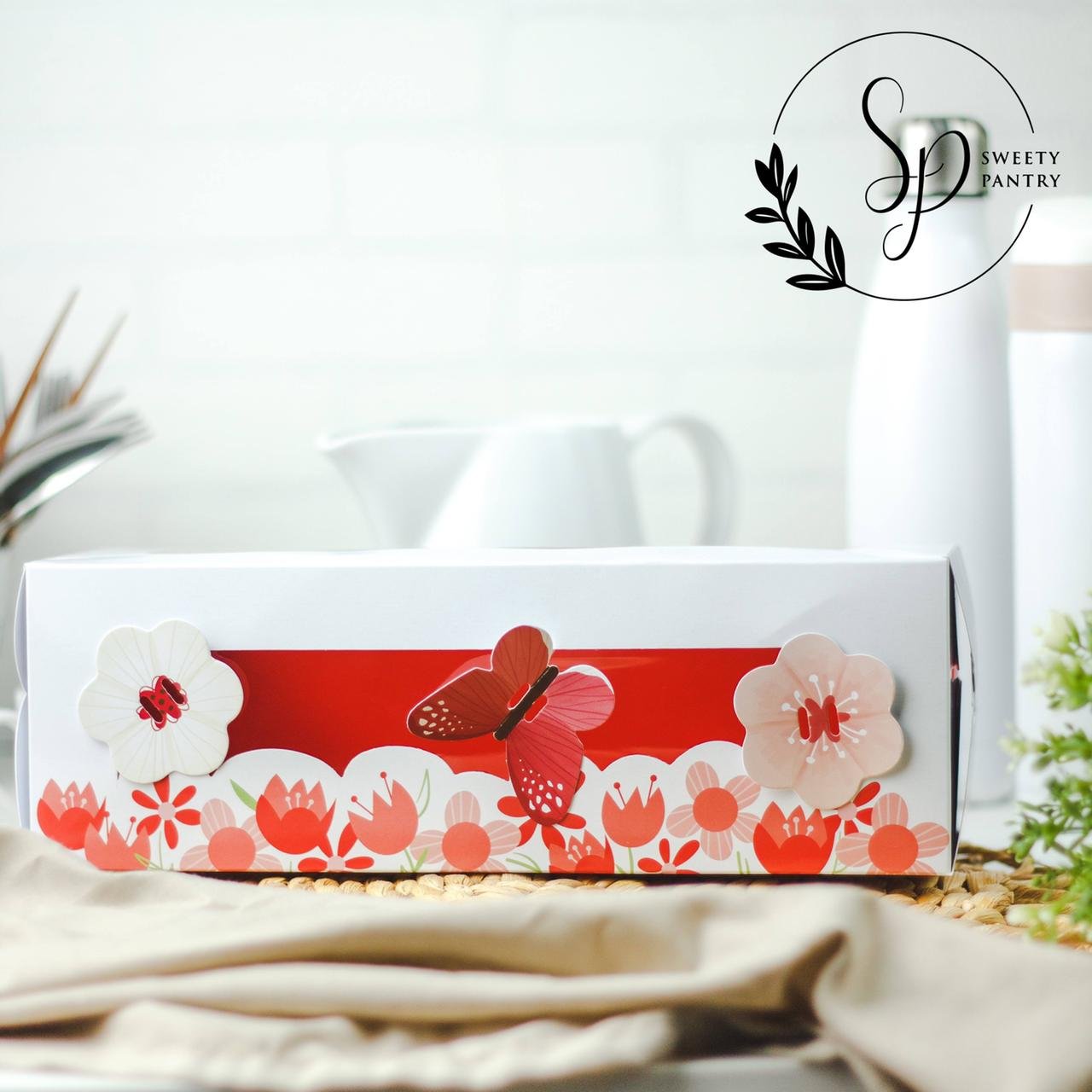 5PCS - RC301210 Pastel - Roll cake box / dus bolu gulung Uk 30x12x10cm - Image 4