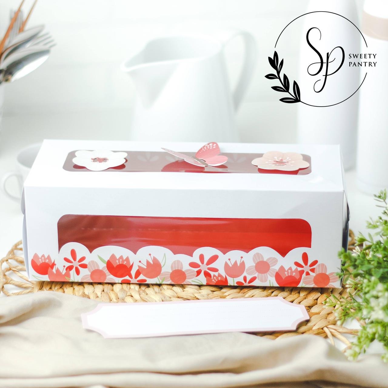 5PCS - RC301210 Pastel - Roll cake box / dus bolu gulung Uk 30x12x10cm - Image 3