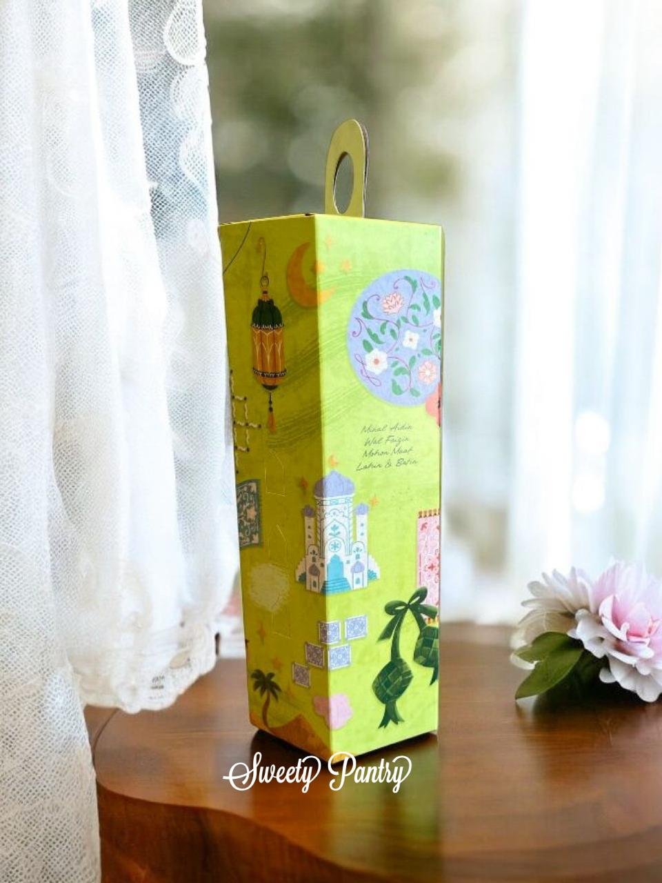 10PCS - TBIF RIYADH - Box kotak packaging hampers Lebaran dus Toples Jar botol Idul Fitri