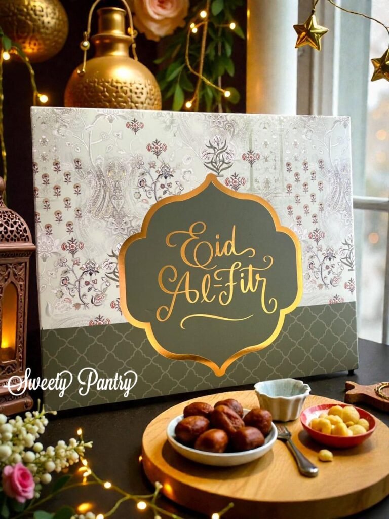 10PCS - SB LEBARAN HOLES - Box kotak packaging dus sekat mika kue nastar Idul Fitri