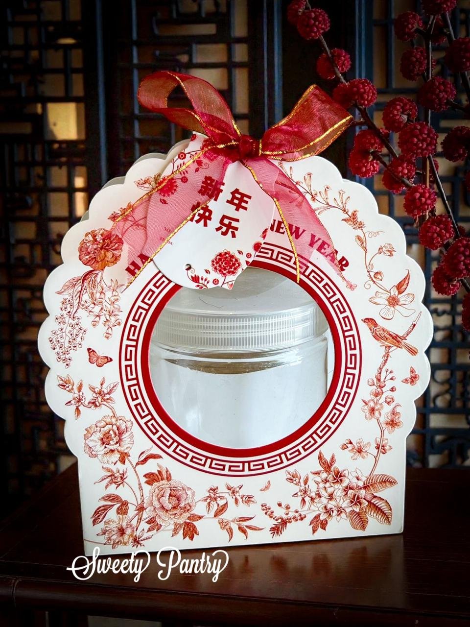10PCS - SONG - Box hampers Imlek kotak packaging Sleeve CNY