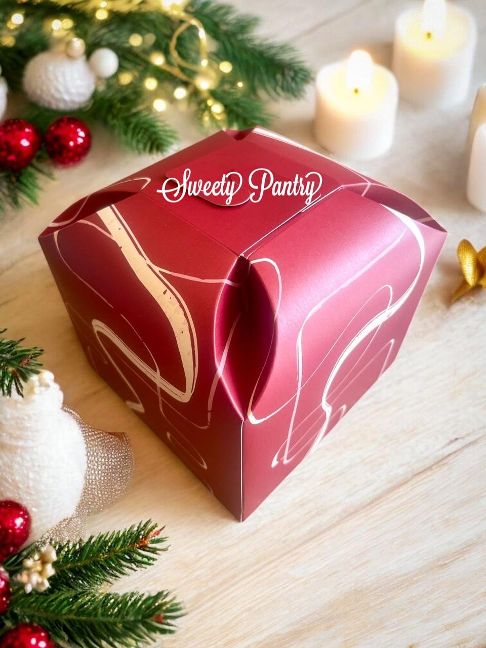 10PCS - TB DOME3 - Dus Kue Kering Chirstmas Box Toples Cookies Hampers Natal - Image 3
