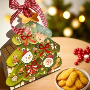 10PCS - TB TOP TREE - Box Hampers Natal Dus Packaging Gift Christmas Kemasan Kue Kering