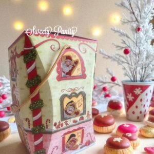 10PCS - TBC MAPLE - Box Toples Hampers Natal Dus Packaging Christmas Kemasan Kue Kering