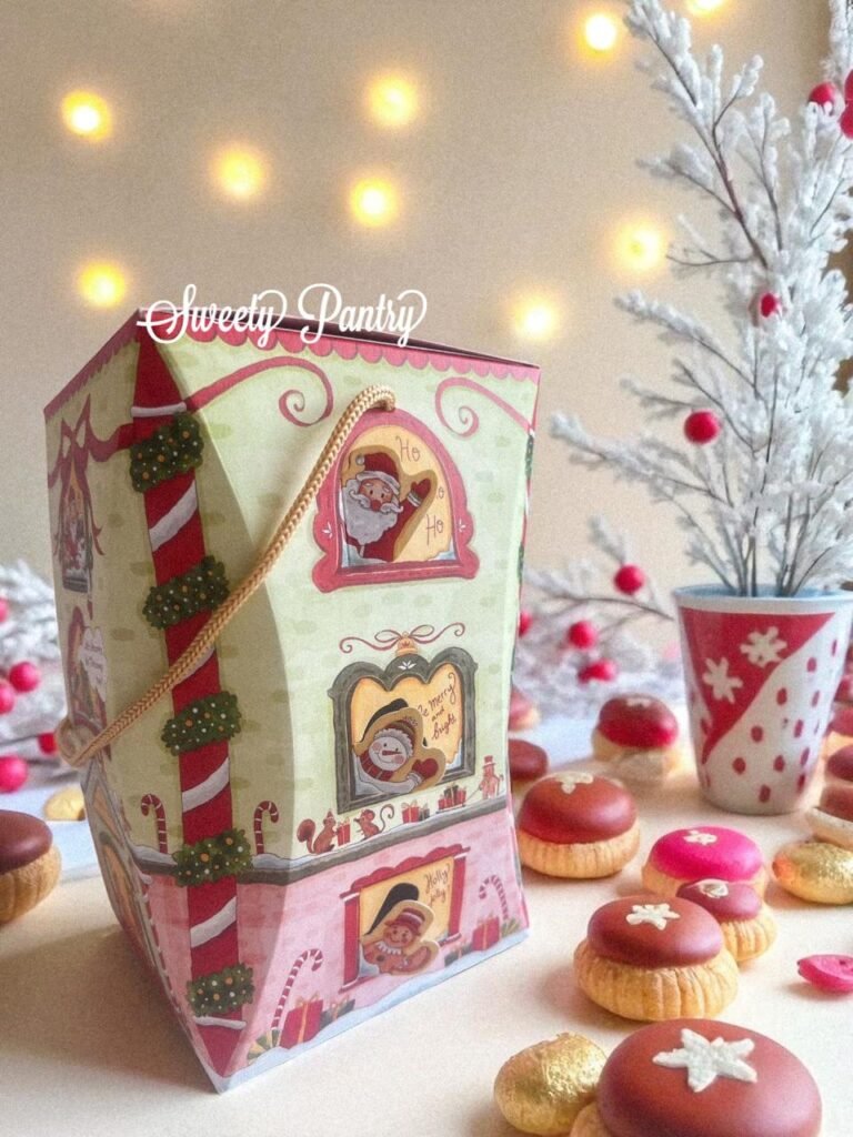10PCS - TBC MAPLE - Box Toples Hampers Natal Dus Packaging Christmas Kemasan Kue Kering