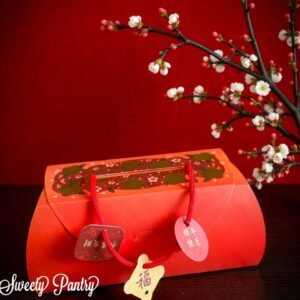 10PCS - TJ CHUKA - Box kotak packaging hampers Imlek dus Toples Jar 300-400 ml CNY