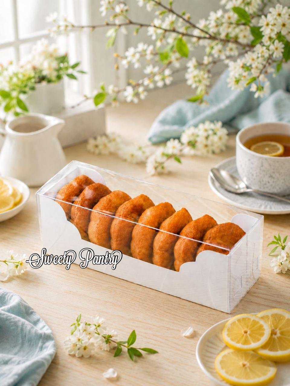 10PCS - WB-MAC5 W - Box kue / dus / packaging kue macaron White - Image 3
