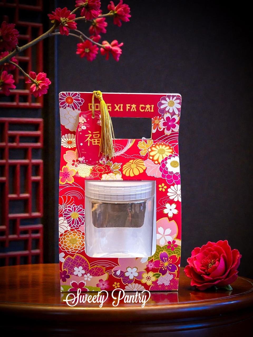 10PCS - Box hampers Imlek kotak packaging Sleeve CNY - Image 4