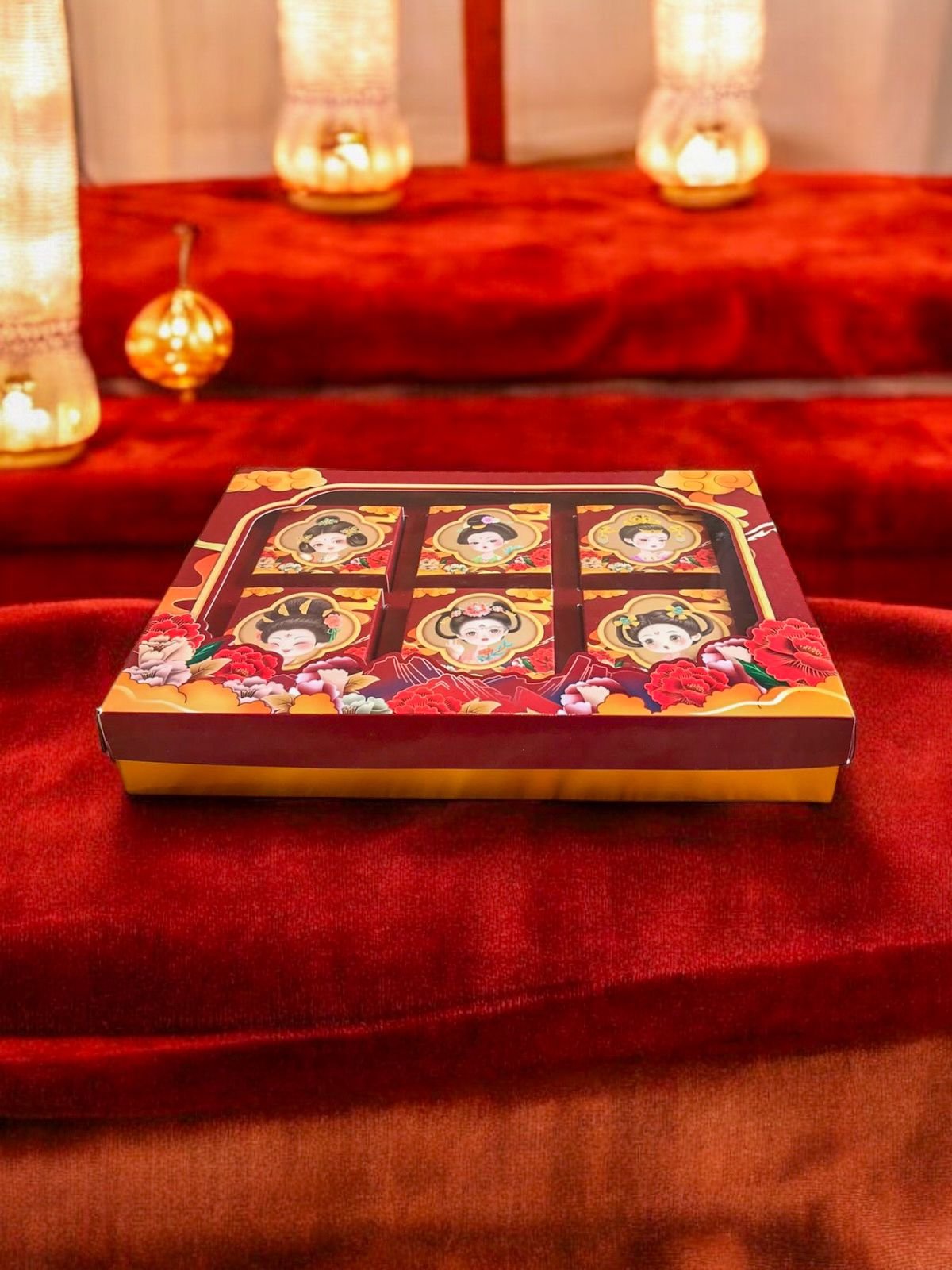 5PCS - YANFEI - Dus Cake Box Imlek Packaging Kotak Mooncake kue bulan CNY - Image 8