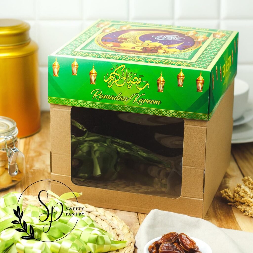 5PCS - TESSY - dus cake box packaging Kotak lebaran idul fitri uk 25x25x25 cm