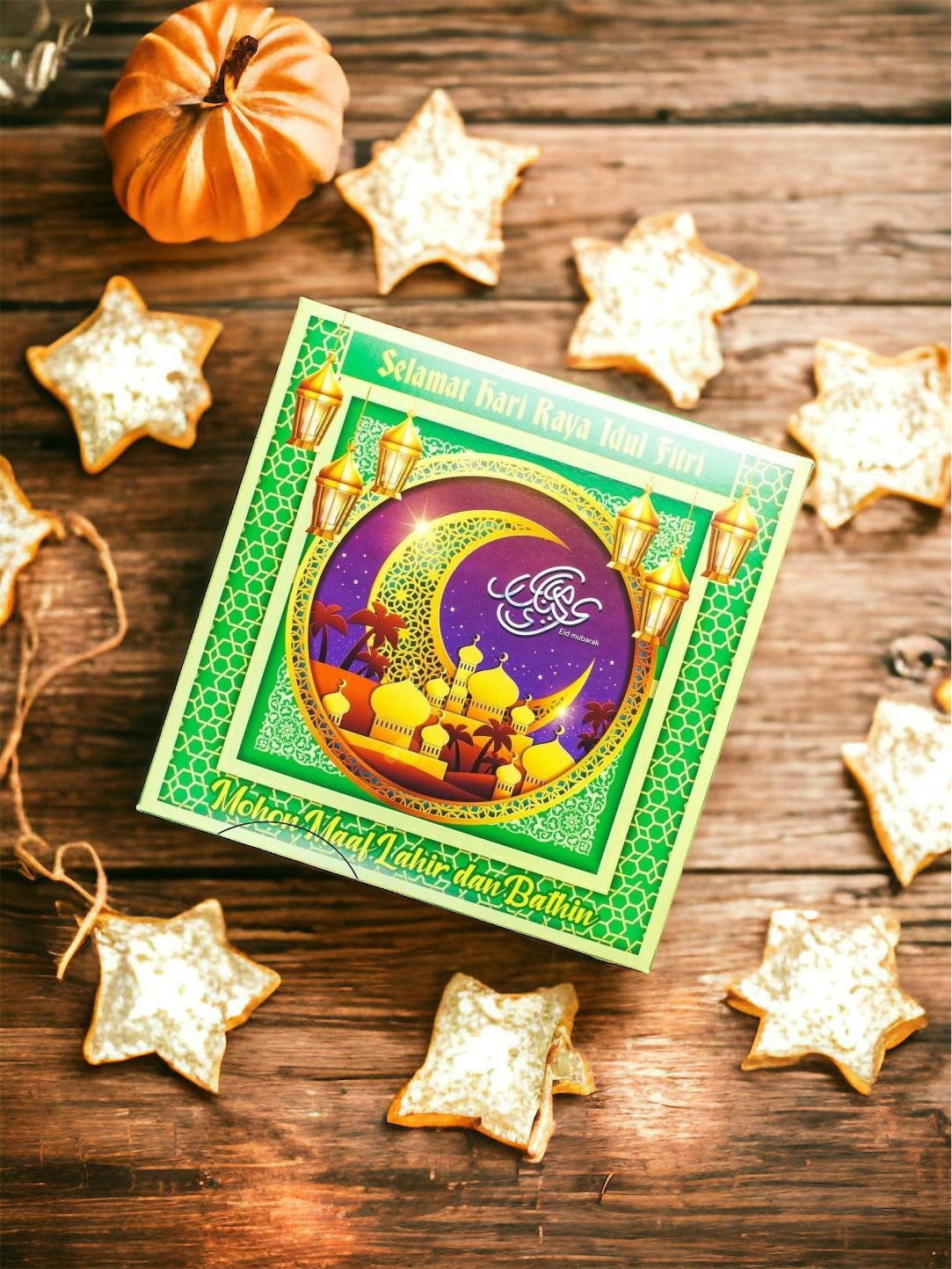 5PCS - TESSY - dus cake box packaging Kotak lebaran idul fitri uk 25x25x25 cm - Image 3