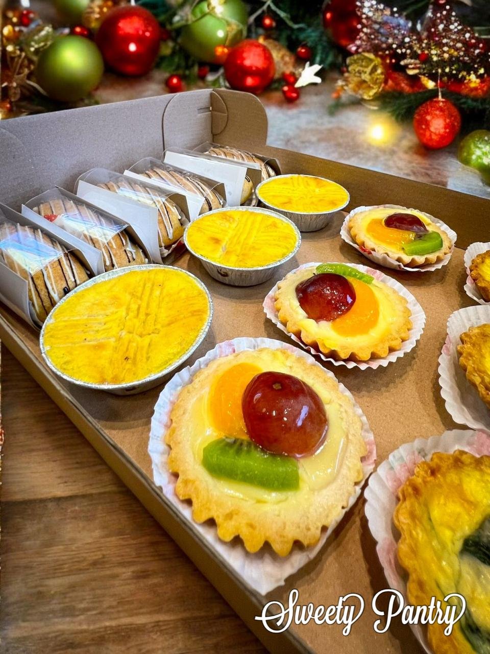 5PCS - WB MULTI 12 COR CNY - Box Pudding Cup Cake Dus Hamper Kue Mika Kotak Imlek - Image 2