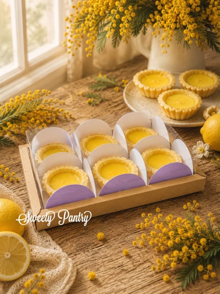 5PCS - WB PIE6 BROWN - dus cake box packaging Kotak hampers Pie buah isi 6