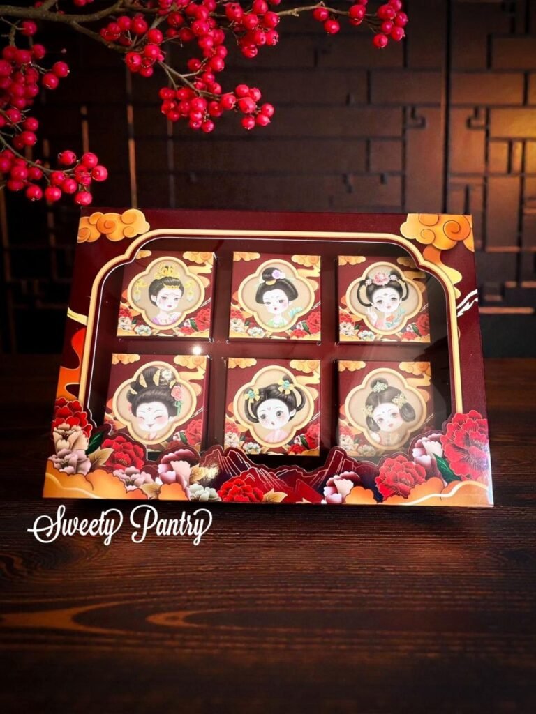 5PCS - YANFEI - Dus Cake Box Imlek Packaging Kotak Mooncake kue bulan CNY