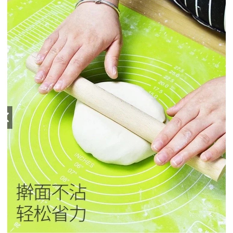 Alas Adonan Kue Silikon Anti Lengket Tatakan Rolling Ukuran 50 x 40 Cm Matras Baking Flexible Food Grade Multifungsi - Image 9